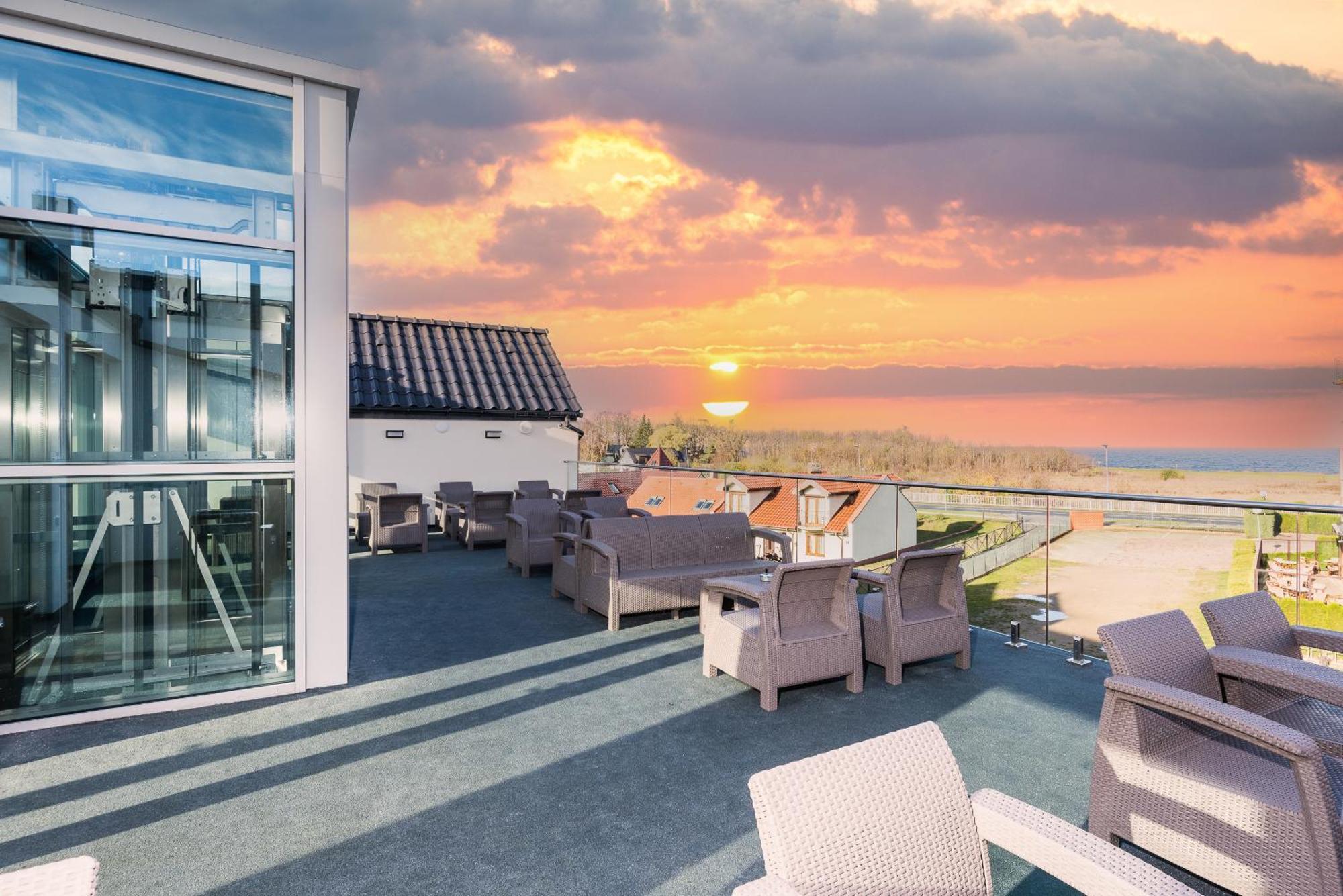 Villa Vis A Vis Trzęsacz Exteriér fotografie